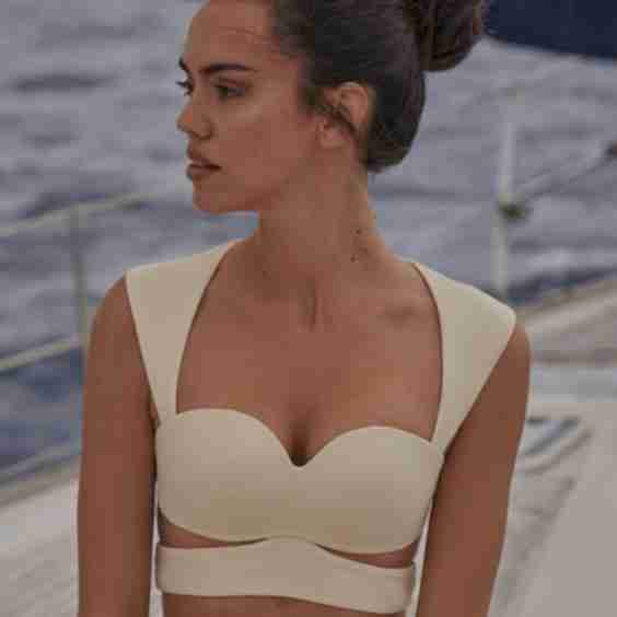 Elegant Corset Sports Bra