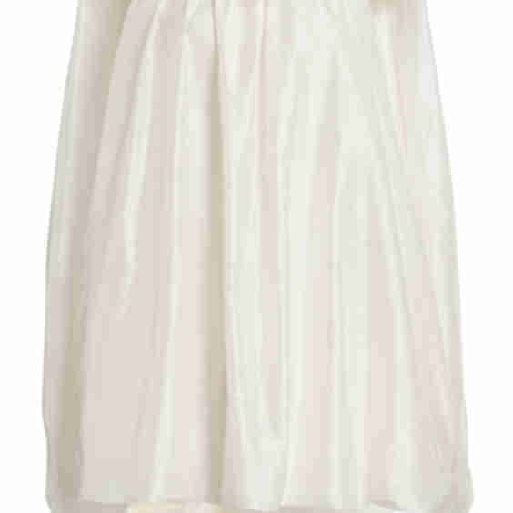 Draped Bubble Mini Dress