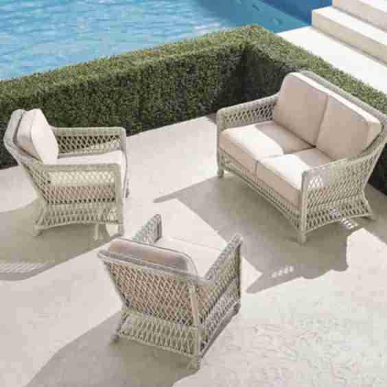Hampton 3 Pc Loveseat Set
