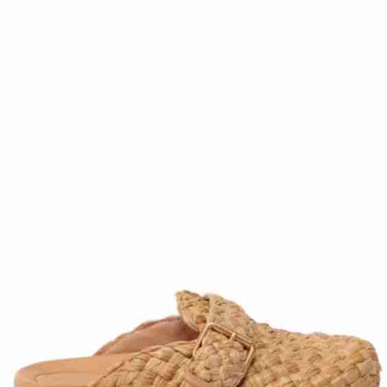 Galeia Woven Almond-Toe Mules