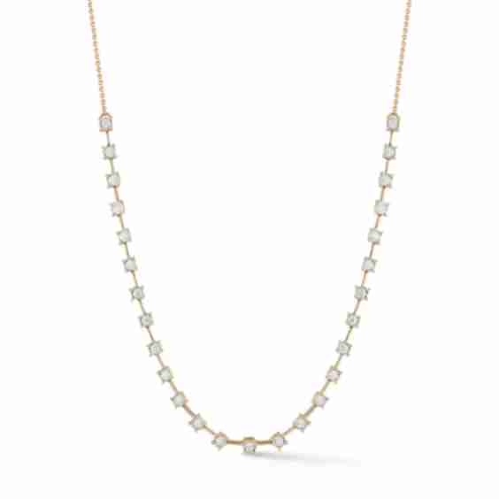 Ava Bea Interval Tennis Necklace