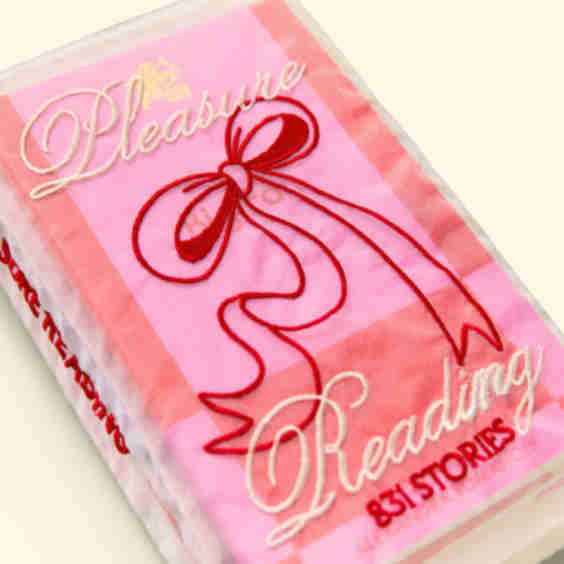 Pleasure Reading Organza Book Pouch