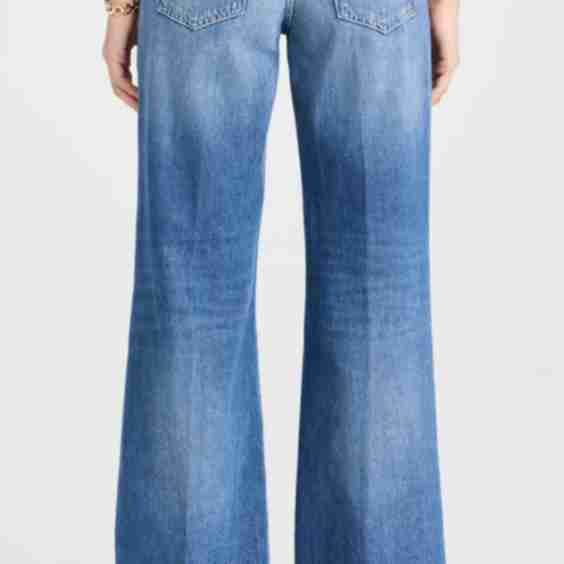 Gillan Rigid Low-Rise Flared-Leg Jeans