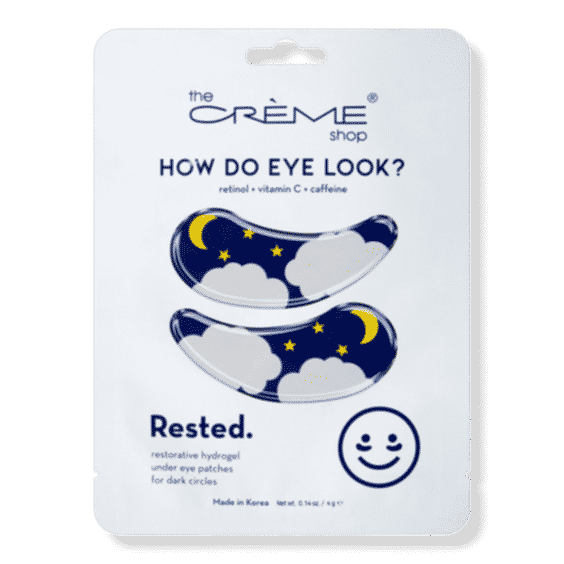 How Do Eye Look? Rested Hydrogel Under Eye Patches