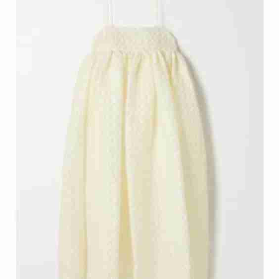 Edition Beth Linen-Blend Cloqué Midi Dress