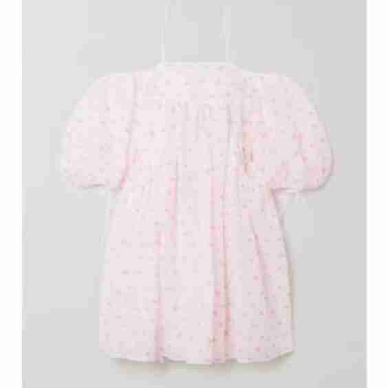 Bethanny Cold-Shoulder Organza-Jacquard Dress