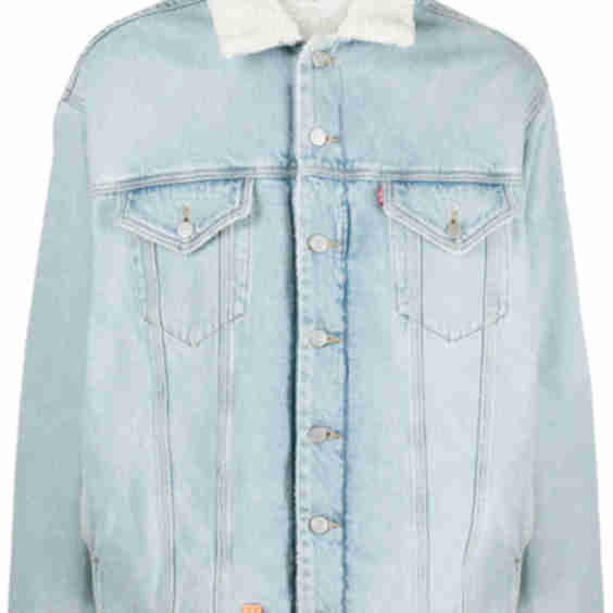 ERL x Levis Sherpa Trucker Denim Jacket