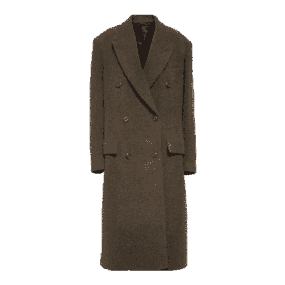 Wool-Blend Coat