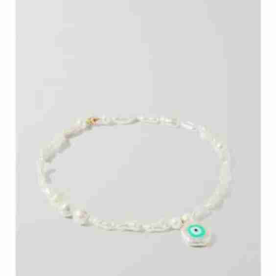Evolve Gold-Tone Pearl Necklace
