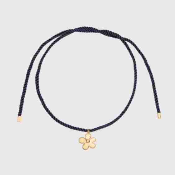 Full Bloom Cord Necklace