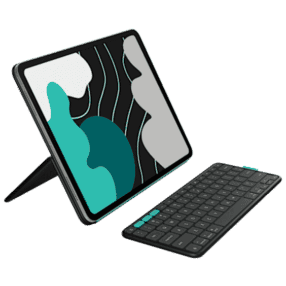 Flip Folio Detachable, Multi-Device Keyboard