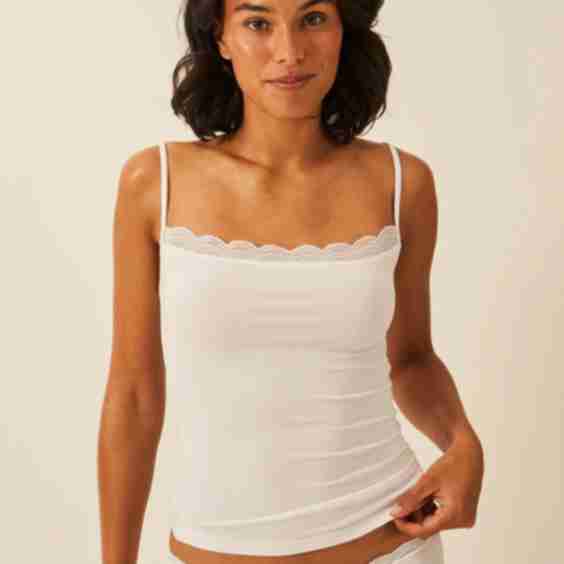Square Lace Cami 