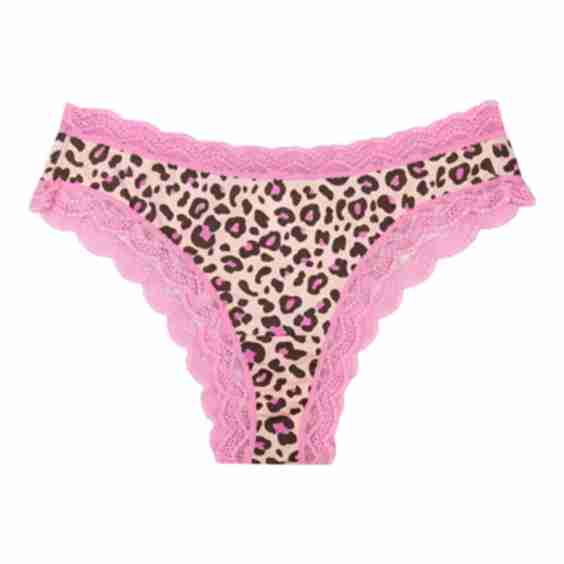 Brazilian Knicker Liquorice Leopard