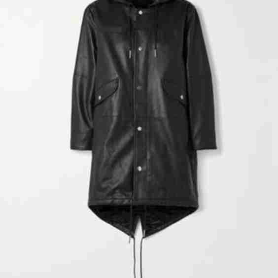 + Net Sustain Payne Hooded Leather Parka