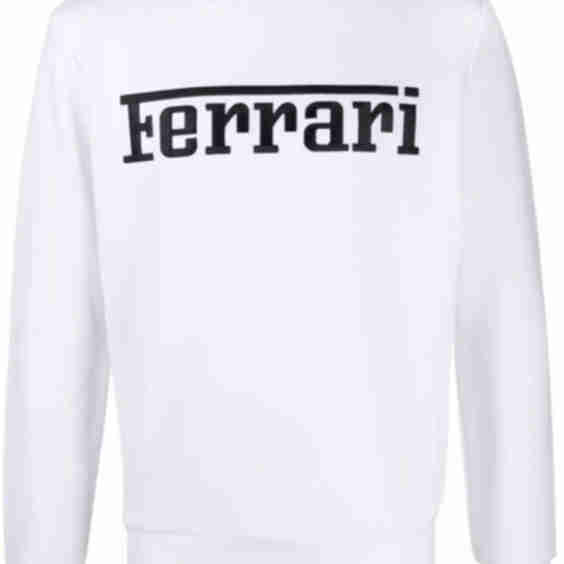 Embroidered-Logo Crewneck Sweatshirt