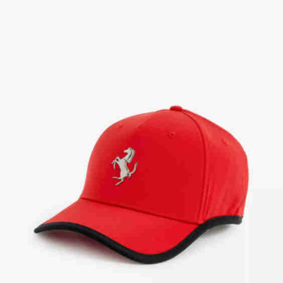 Logo-Plaque Stretch-Woven Baseball Cap