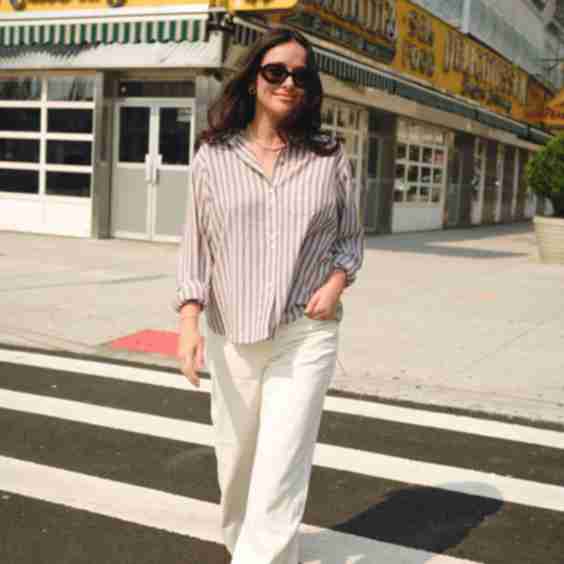 The Chacha Oversized Button Down Shirt 