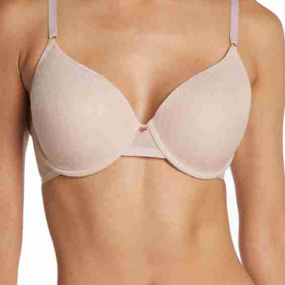 Sheer Jacquard Full Fit Contour Underwire Bra