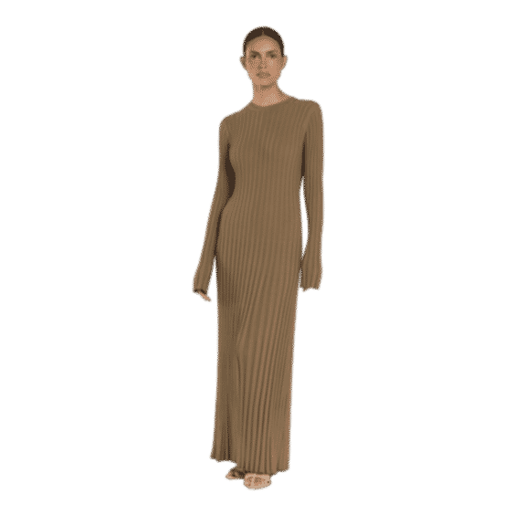 Ada Long Sleeve Midi Dress