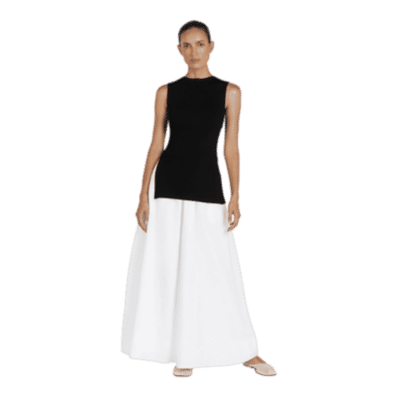 Gemima Linen Midi Skirt