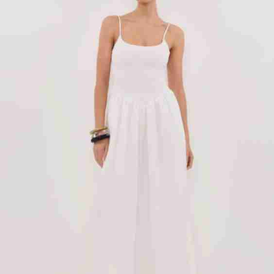 Milano Cotton Midi Dress