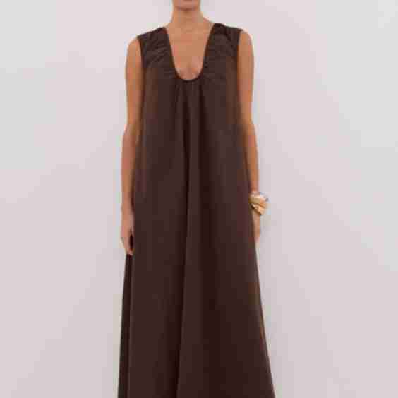 Gabby Cotton Midi Dress 