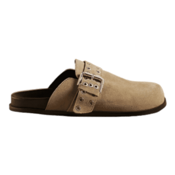 Halia Suede Clogs