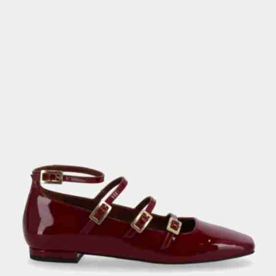 Luke Leather Patent Mary Jane Ballet Pumps