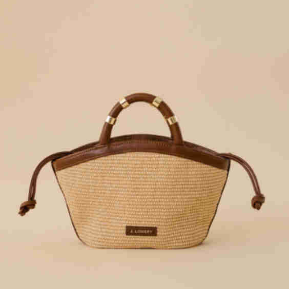 Raffia Mini Tote
