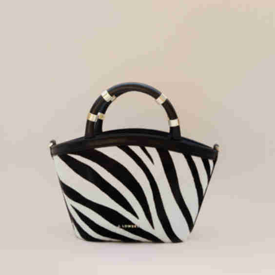 Mini Tote Zebra