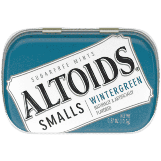Altoids Smalls Wintergreen Sugarfree Mints Single Pack 