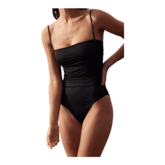 The Ruched Maillot One-Piece Swimsuit 