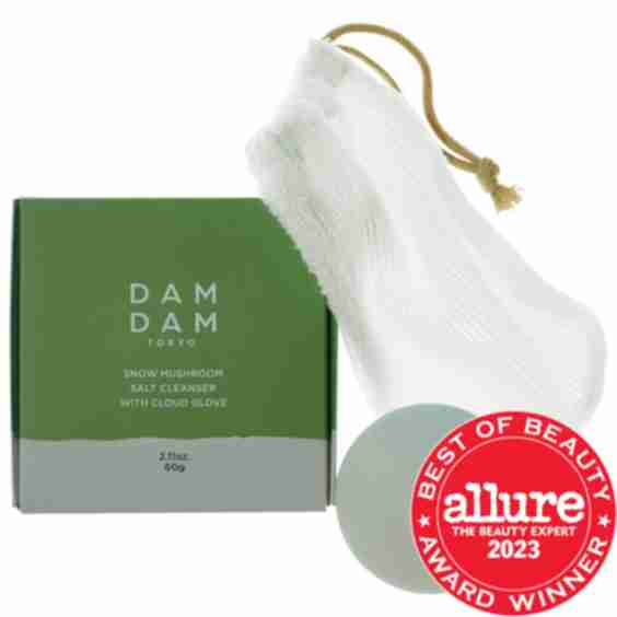 Snow Mushroom Salt Cleanser with Glove