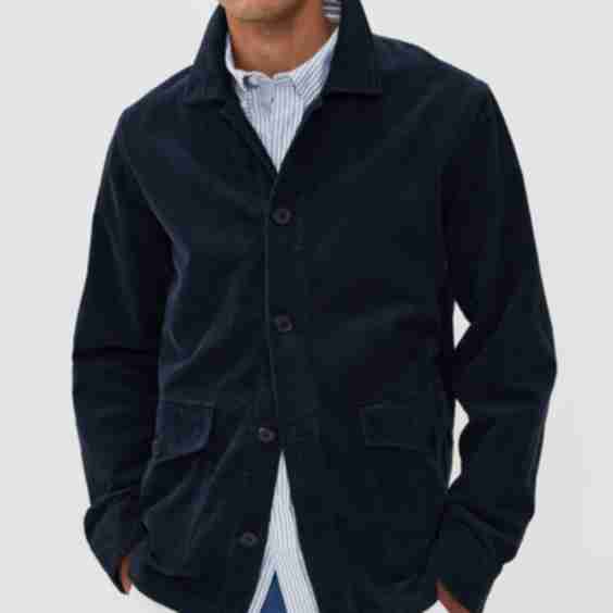 Ezel Garment Dye Cotton Corduroy Jacket