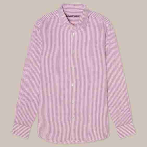 Morgan Stripe Linen Shirt