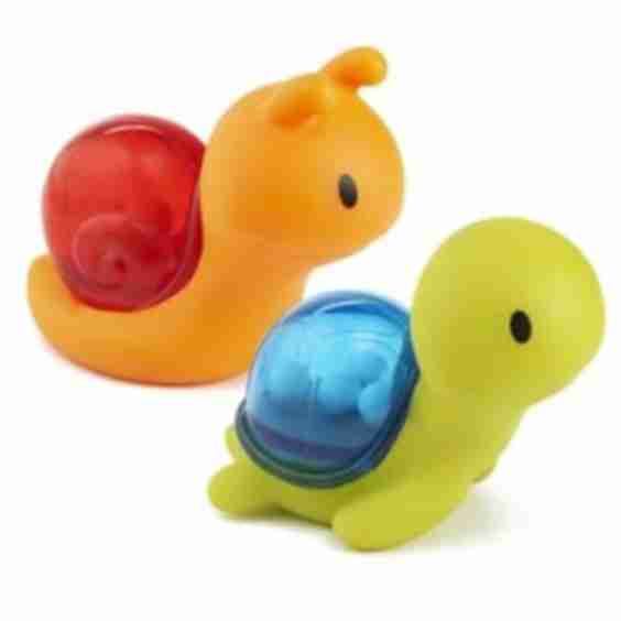 Bath Rattle Squirt Toys, 2 Pack - Ages 0+