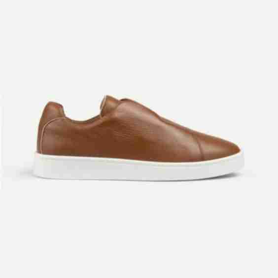 Cognac Grain Aur 3 Sneaker