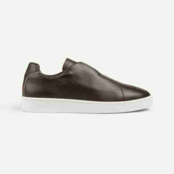 Brown Grain Aur 3 Sneaker