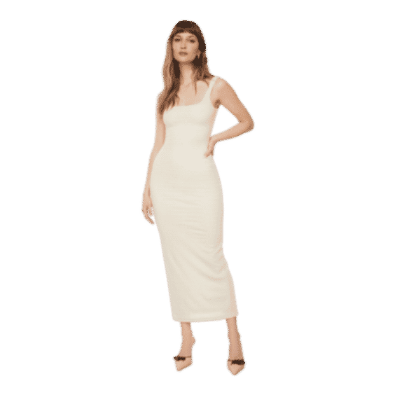 Pointelle Textured Maxi Dress