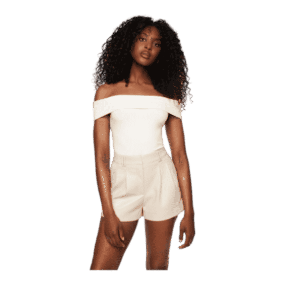 Ruffle Off Shoulder Statement Top