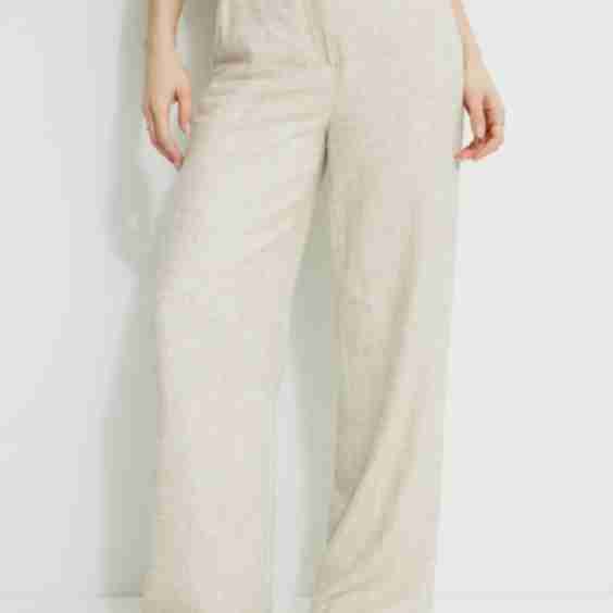Yasmin Linen Straight Leg Pants