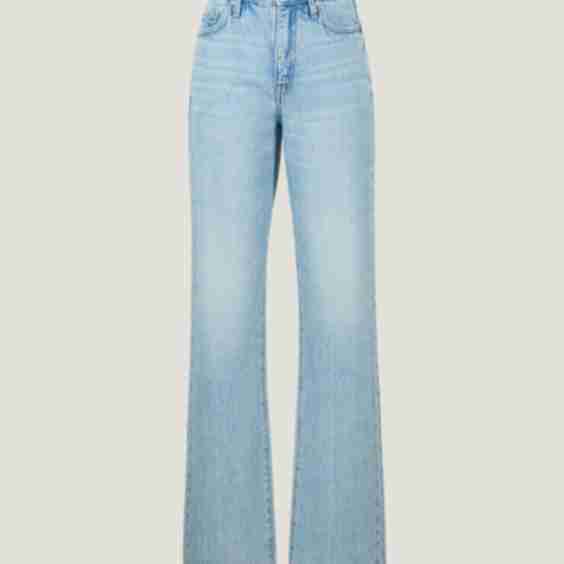 Cara High Rise Straight Leg Jeans