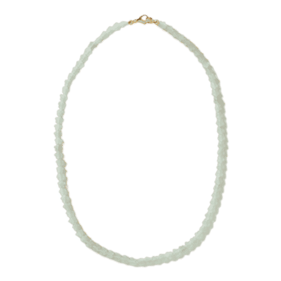 Aelish Jade Flower Necklace