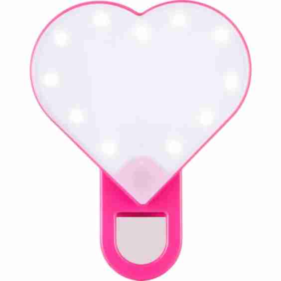 Sweetheart Clip-On Led Selfie Mirror