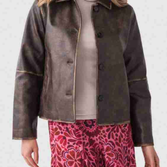 Faux Leather Jacket
