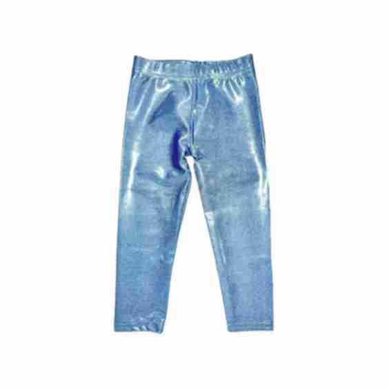 Lamé Metallic Leggings