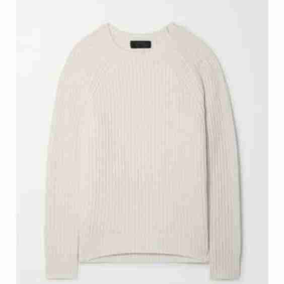 Laurette Ribbed Cashmere Sweater