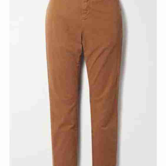 Tel Aviv Cropped Stretch-Cotton Twill Tapered Pants