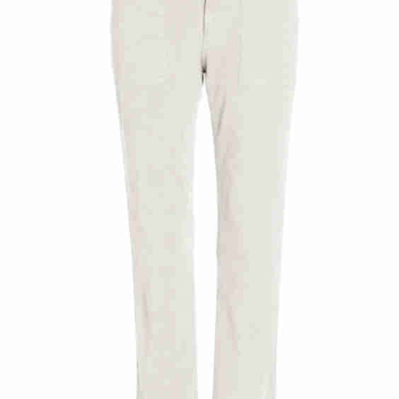 Jenna Cropped Frayed Cotton-Blend Twill Slim-Leg Pants