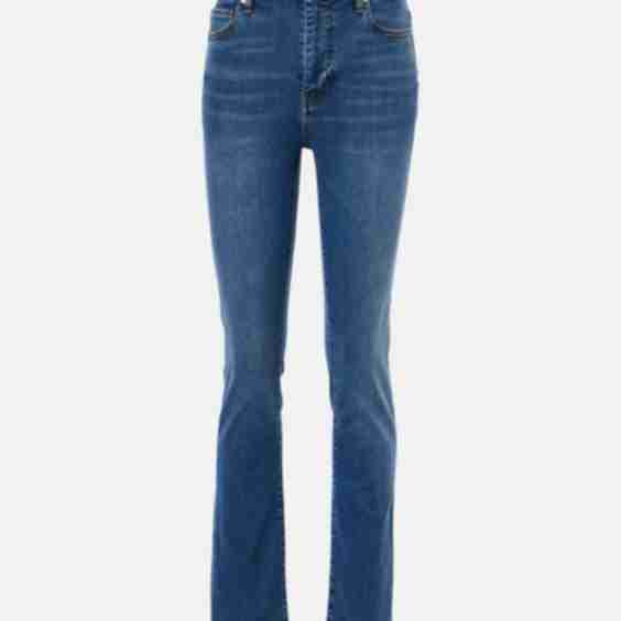 Le High Straight Slim Jeans
